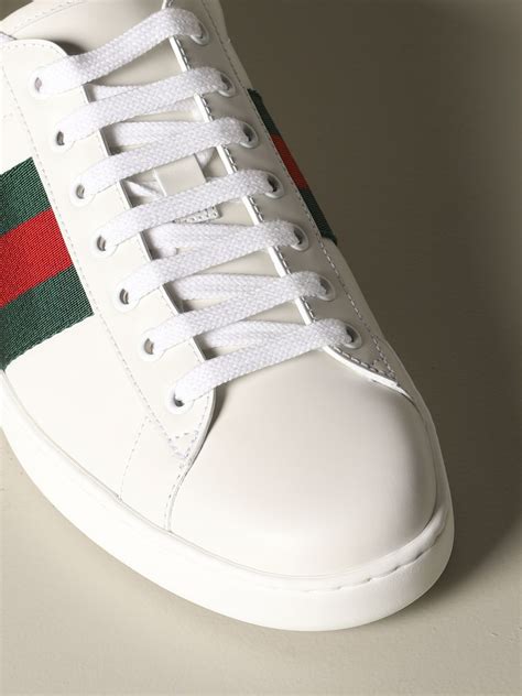 chaussure gucci blanche homme|chaussure gucci homme.